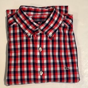 Men’s Vineyard Vines NEW (without tags) Slim Fit Small Long Sleeved Dress Short